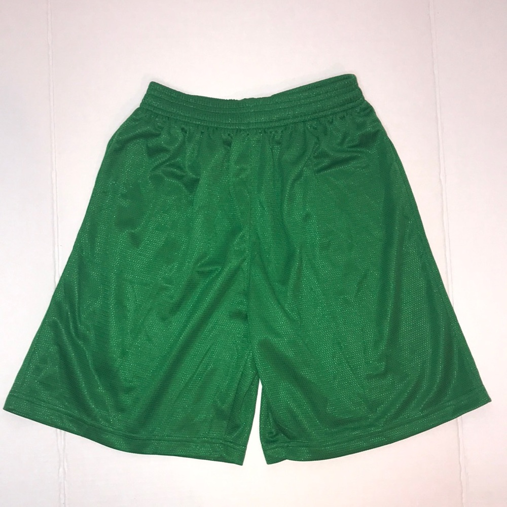 NWOT green youth active soccer shorts